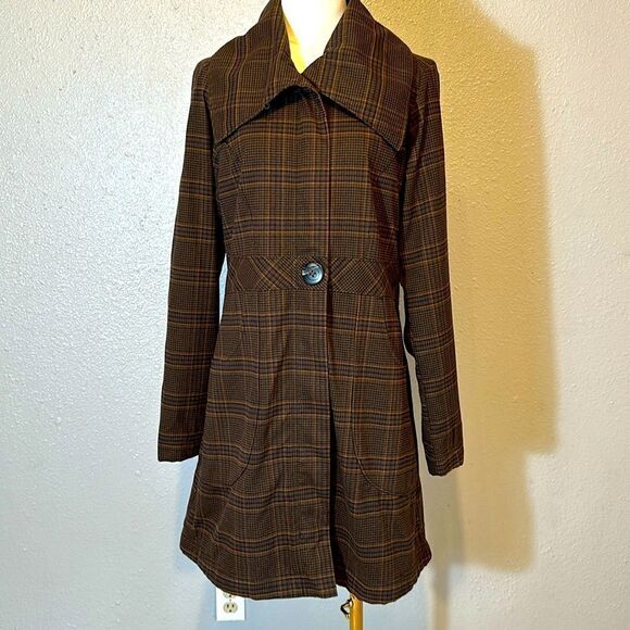 Patagonia Darya wind proof women’s polartec plaid jacket size M - Picture 1 of 13